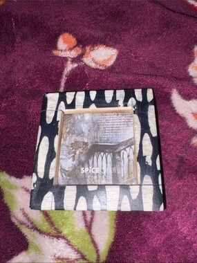 Black and White Patterned Photo Frame